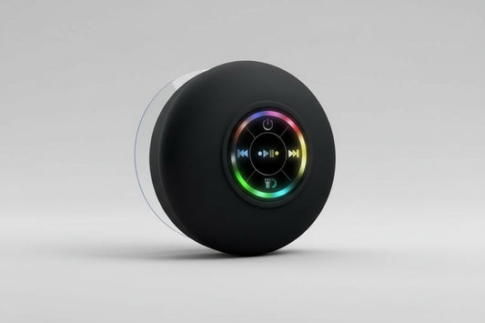 Mini enceinte waterproof ventouse